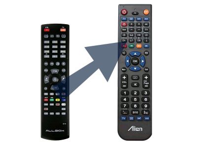Diaľkový ovládač ALIEN Allbox HD3500IR - náhrada
