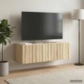 vidaXL Nástenná TV skrinka 98 x 41 x 30 cm Dub sonoma Kompozitné drevo