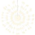 vidaXL Vianočné svietiace hviezdy 140 LED 2 ks teplé biele 17 cm
