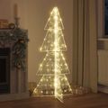 vidaXL Vianočný stromček 160 LED Teplá biela 150 cm Akryl