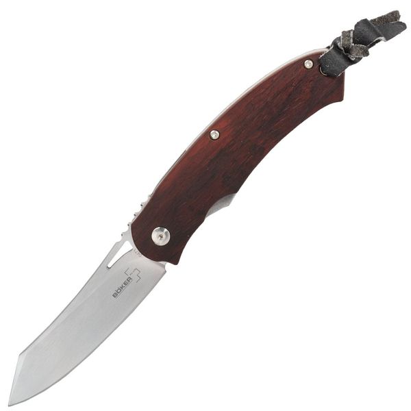 Böker Plus 01BO895 Takara Cocobolo vreckový nôž 8 cm, Satin, drevo Cocobolo