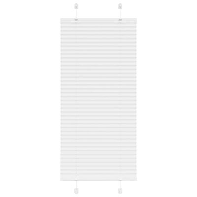 vidaXL plisovaná roleta biela 65x100 cm šírka látky 64,4 cm