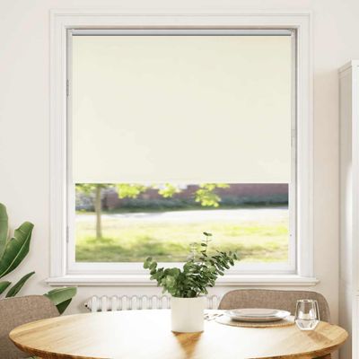 vidaXL Roleta zatemnenie sivobiele 95x130 cm Šírka látky 90,7cm