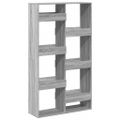vidaXL Deliaca stena sivá sonoma 100x33x175 cm kompozitné drevo