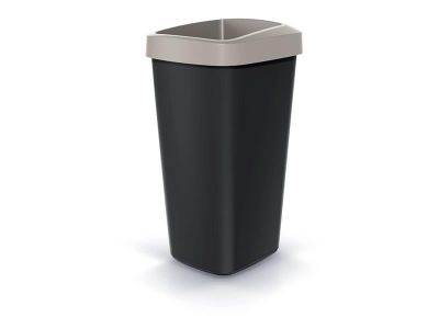 Kôš odpadkový COMPACTA Q DROP svetlo hnedá 25l