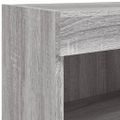 vidaXL TV skrinky s LED svetlami 2 ks sivé sonoma 60x30x30 cm
