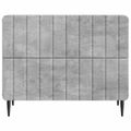 vidaXL Nočný stolík Betónovo sivá 62 x 34,5 x 49,5 cm Kompozitné drevo