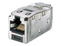Modul - CAT 5e - STP - sivá - 1 port