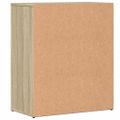 vidaXL Komody 2 ks dub sonoma 60x31x70 cm kompozitné drevo