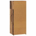 vidaXL Highboard Staré drevo 50 x 41 x 124 cm Kompozitné drevo