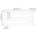 vidaXL Regál na topánky sivý dub sonoma 100x35x45 cm spracované drevo