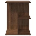 vidaXL Nočné stolíky 2 ks hnedý dub 46,5x29x61 cm kompozitné drevo