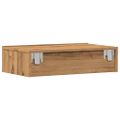 vidaXL TV skrinka s LED svetlami 2 ks dub artisan 60x35x15,5 cm