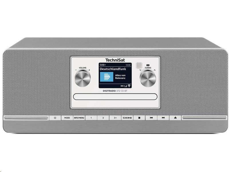 TechniSat DIGITRADIO 372 CD BT strieborné