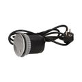 Zapuštěná zásuvka ORNO OR-AE-1373 230V + USB nabíjecí, stříbrná, přívod 1,8m