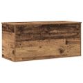 vidaXL Úložná krabica Staré drevo 100 x 42 x 46 cm Kompozitné drevo
