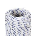 vidaXL Lodné lano biele 2 mm 50 m polypropylén