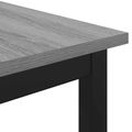 vidaXL Jedálenské stoly 140 x 80 x 75 cm Kompozitné drevo Sivý Sonoma