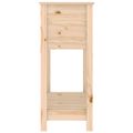 vidaXL Kvetináč s policou 82,5x34,5x81 cm masívna borovica