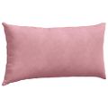 vidaXL Vankúše na pohovku 2 pcs Ružová 80 x 40 cm Kordúrová tkanina
