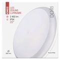 LED prisadené svietidlo DORI, kruh. biele 24,5W neutr.b., IP54