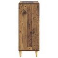 vidaXL Servírovacia skriňa so zásuvkou Staré drevo 66 x 34,5 x 90 cm