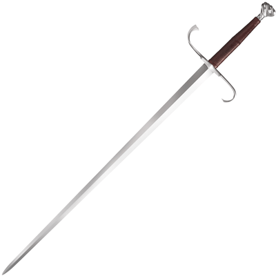 Cold Steel 88HTB German Long Sword dlhý zberateľský meč 90,2 cm, koža, kožené puzdro