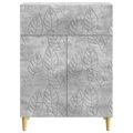 vidaXL Servírovacia skriňa Betónovo sivá 66 x 34,5 x 90 cm