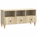 vidaXL TV skrinka 102 x 34,5 x 50 cm Sonoma dub Konštruované drevo