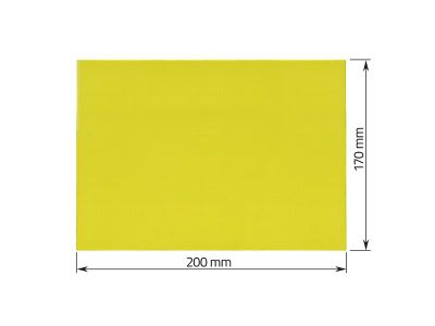 Epoxidová izolačná doska 0,5 x 200 x 170 mm pre súpravy batérií