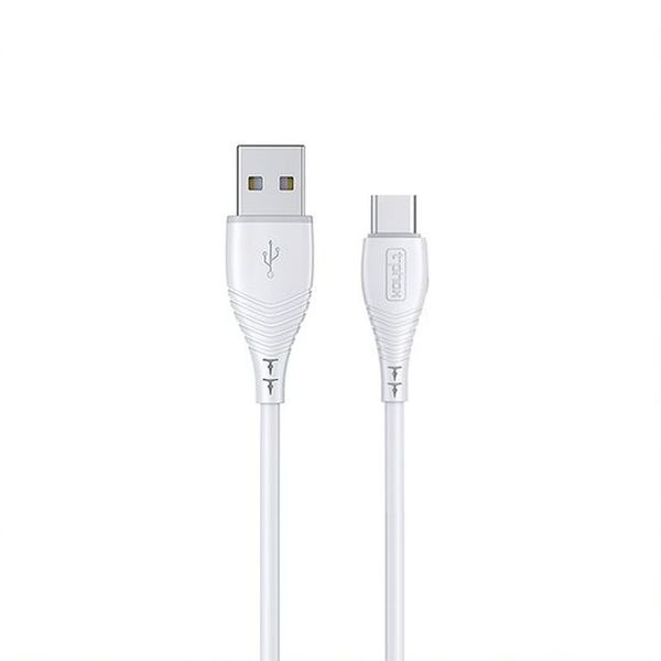 Kábel t-phox nature type-c biely 1,2m 3A