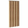 vidaXL Záves proti hmyzu z chenille Hnedá a béžová 100 x 220 cm