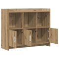 vidaXL Servírovacia skriňa Dub artisan 98,5 x 33 x 80 cm