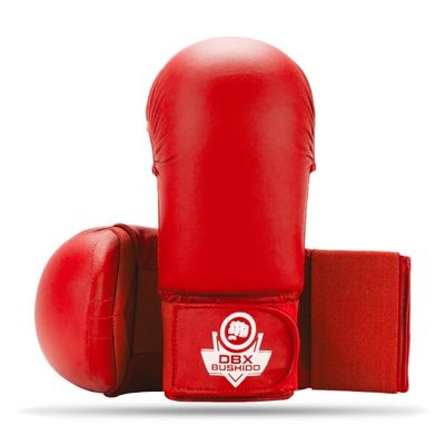 Rukavice na karate DBX BUSHIDO DBX-KM červené XL