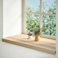 vidaXL Okenný parapet 2 ks 70x40x2 cm neošetrený dubový masív
