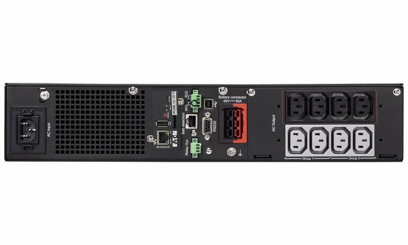 EATON UPS 5PX 1500i RT2U Netpack G2, 1500VA, 1/1 fáze, NMC karta Záložní zdroj, 1/1 fáze, 1500VA, 1500W, rack/tower, 2U, 8x IEC C13, 1x IEC C14, NMC karta
