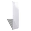 Biely vykurovací radiátor 465 x 1800 mm s vešiakom na uteráky 465 mm