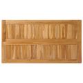 vidaXL Barový stôl Prírodná 110 x 60 x 105 cm Masívny teak