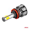 LED žiarovky hlavného svietenia COB 4Side H8/H9/H11 AMiO