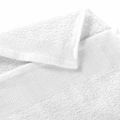 vidaXL Osušky 10 ks, bavlna 350 g/m², 100x150 cm, biele
