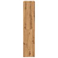 vidaXL Deliaca stena dub artisian 100x33x156,5 cm kompozitné drevo