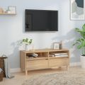 vidaXL TV skrinka dub sonoma 100x34,5x44,5 cm spracované drevo