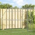 vidaXL Psí kennel Strieborná 2 x 2 x 2 m Pozinkovaná oceľ