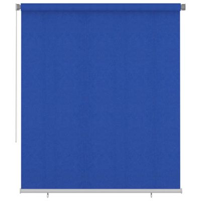 vidaXL Vonkajšia zatemňovacia roleta 200x230 cm modrá HDPE