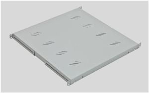 19' police A4 perforovaná 1U/850mm,max.80kg čierna 1U/850mm, max.nosnosť 80kg, cer.