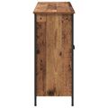 vidaXL Servírovacia skriňa Staré drevo 100 x 33 x 75 cm