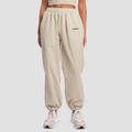 Dámske tepláky Aura Grey - GymBeam, veľkosť XL, 95 % cotton, 5 % elastane