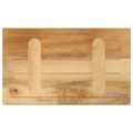 vidaXL Stolová doska 60x30x3,8 cm obdĺžniková, masívne drevo, surové mango