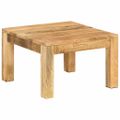 vidaXL Konferenčný stolík 55x55x35 cm masívne mangovníkové drevo
