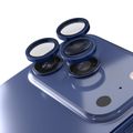 Ochranné sklo fotoaparátu Etteri pre iPhone 17 Pro / 17 Pro Max modrá